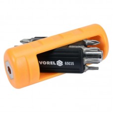 65035 VOREL Surubelnita cu biti, 13 piese..